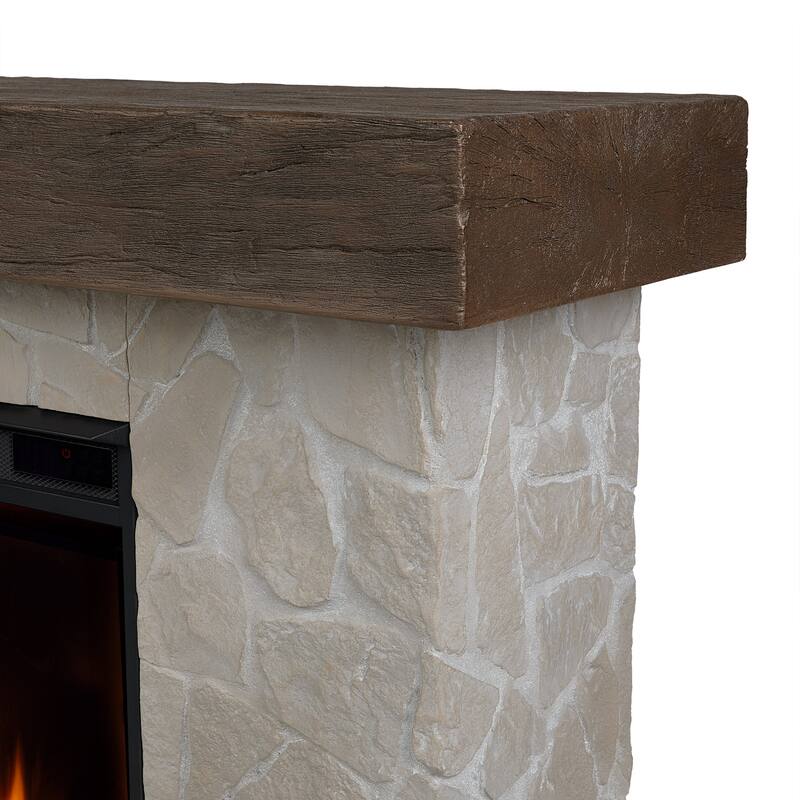 Odette Grand Electric Fireplace by Real Flame