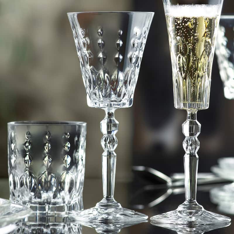 Lorren Home Trends Etna Set of 6 White Wine Goblets