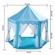 preview thumbnail 5 of 3, Princess Castle Play Tent Large Fairy Playhouse Gift for Kids - 1pc