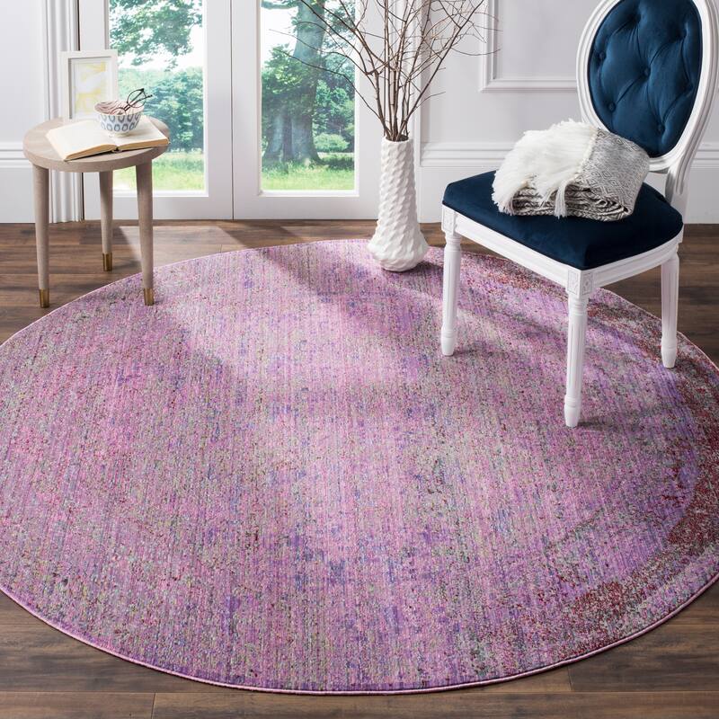 SAFAVIEH Valencia Vezira Boho Distressed Rug