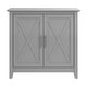 preview thumbnail 2 of 15, Key West Small Storage Cabinet with Doors by Bush Furniture