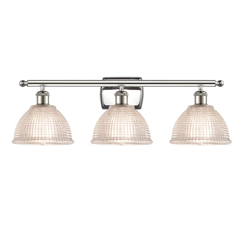Innovations Lighting Arietta 3 Light 26" Wide Bathroom Vanity Light - Polished Nickel / Clear