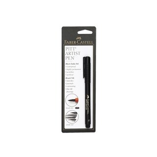 FABER-CASTELL USA 800011 PITT ARTIST FINE PEN BLACK CARDED