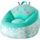 preview thumbnail 31 of 38, Heritage Kids Squishy Character Bean Bag Chair for Kids White