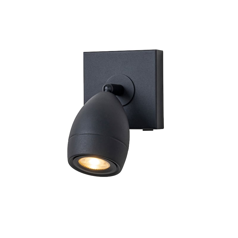 Modern Black Cordless USB-C Rechargeable LED Spotlight with Touch Remote Control Adjustable and Stepless Dimmable Accent Light