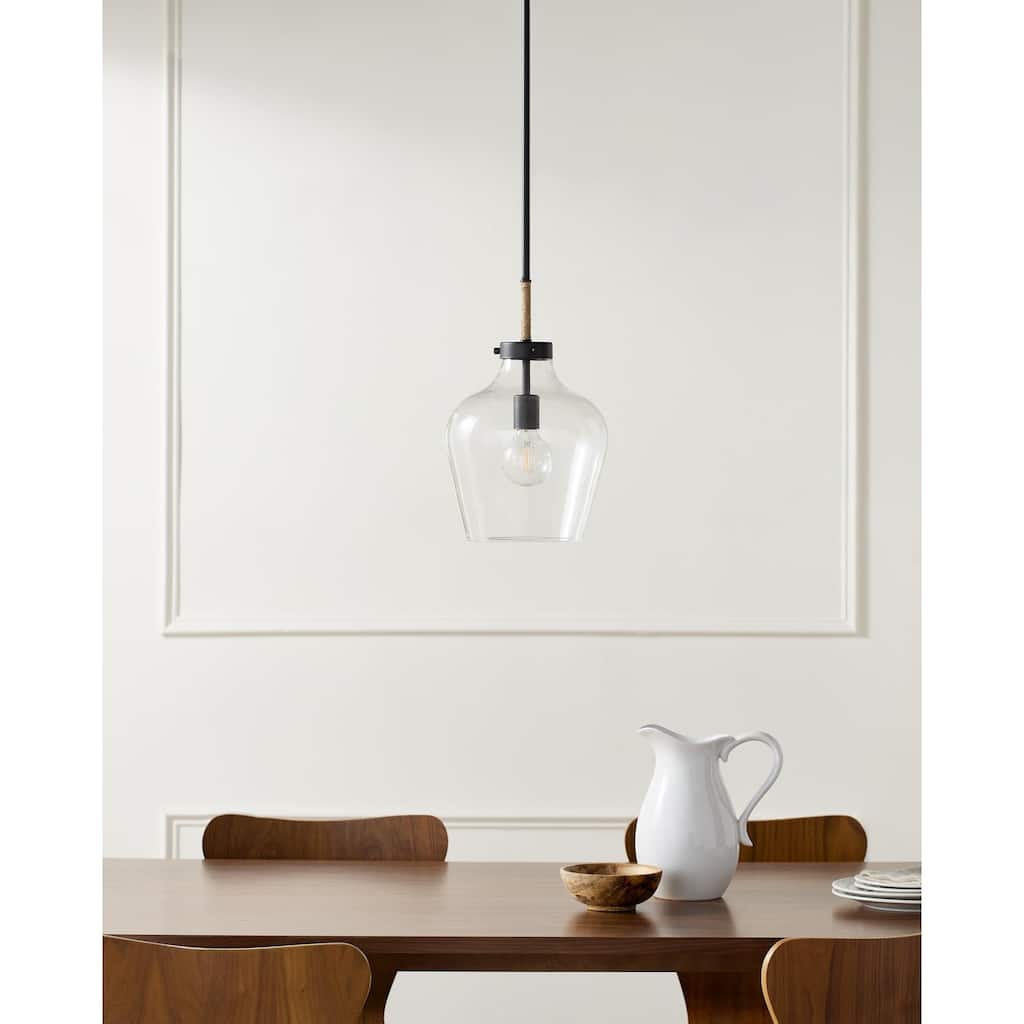 Livabliss Lavaur Global Pendant - 8"L x 8"W x 13"H
