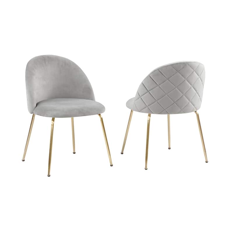Futura Velvet Dining Chairs Set of 2