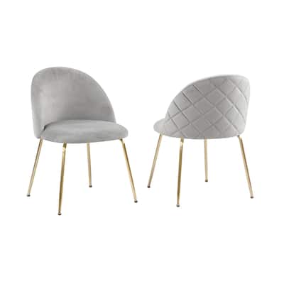 Futura Velvet Dining Chairs Set of 2