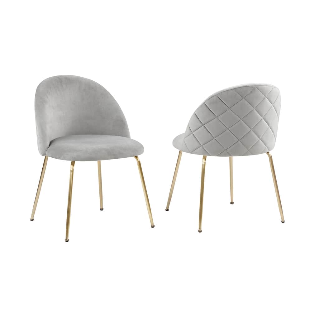 Futura Velvet Dining Chairs Set of 2