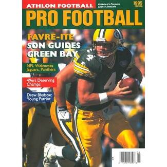 Shop Brett Favre Unsigned Green Bay Packers Athlon Sports 1995 Nfl Pro Football Preview Magazine Overstock 20686372