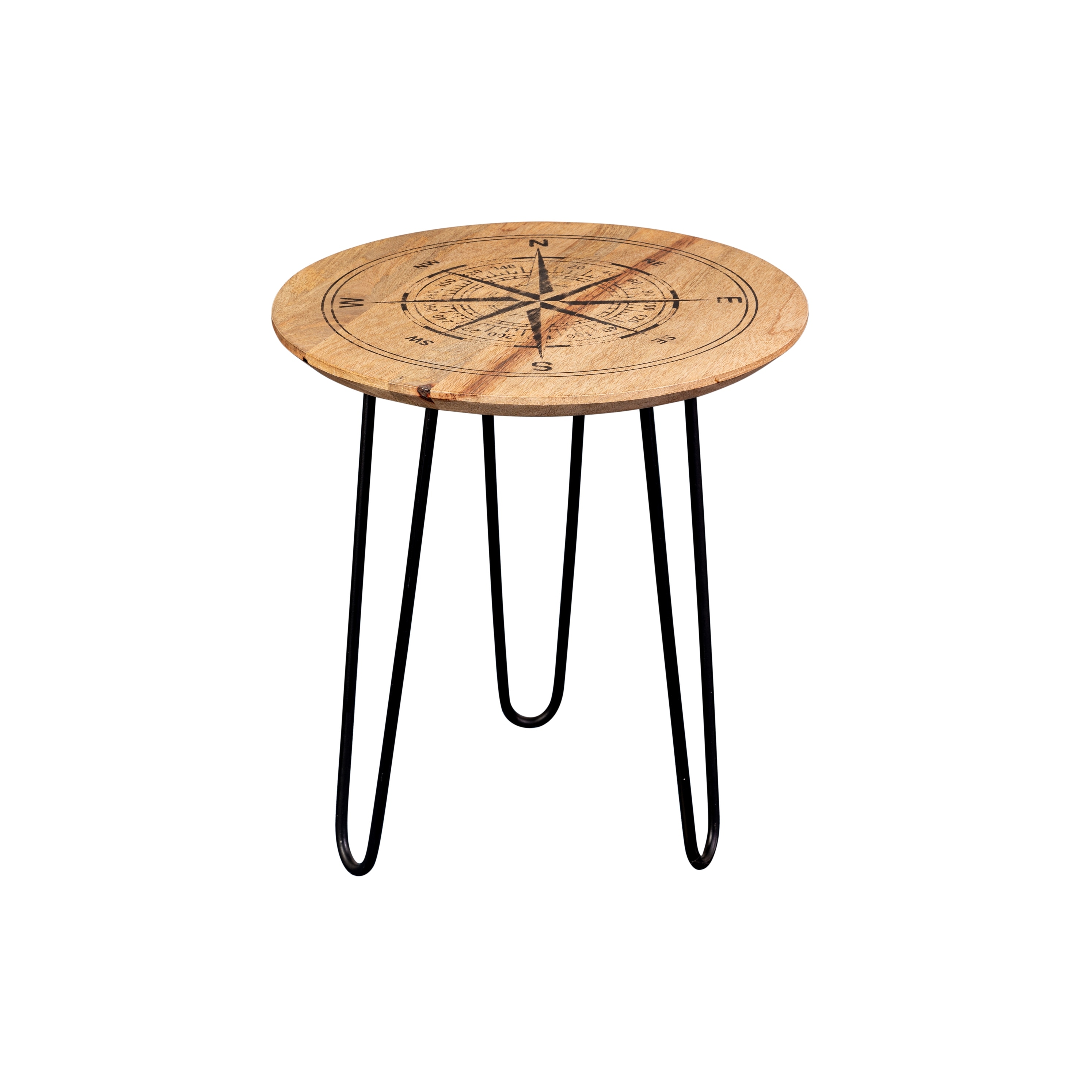 Porter Designs Compass End Table Brown On Sale Overstock 32078474