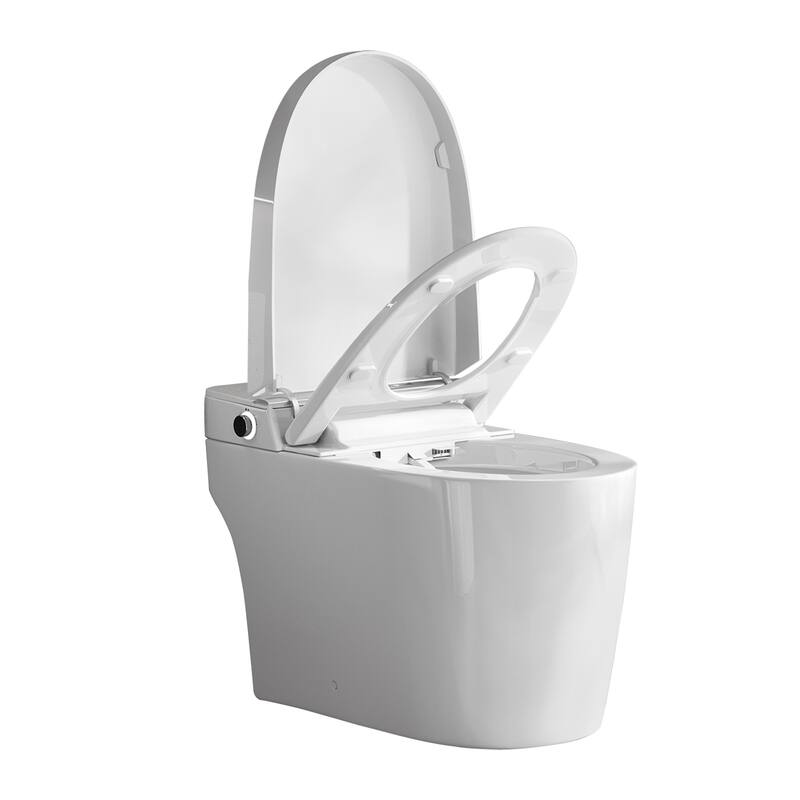 Topcraft Bathroom One Piece Toilet Smart Toilet with Warm Air Dryer Heated Seat
