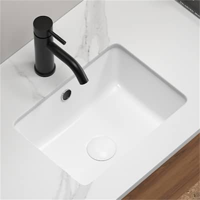 16" Rectangular Ceramic Vanity Sink