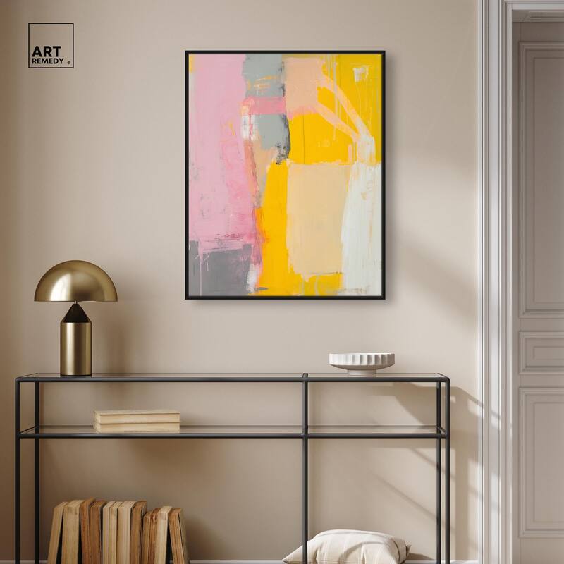 Tangerine Blush I Canvas by Art Remedy