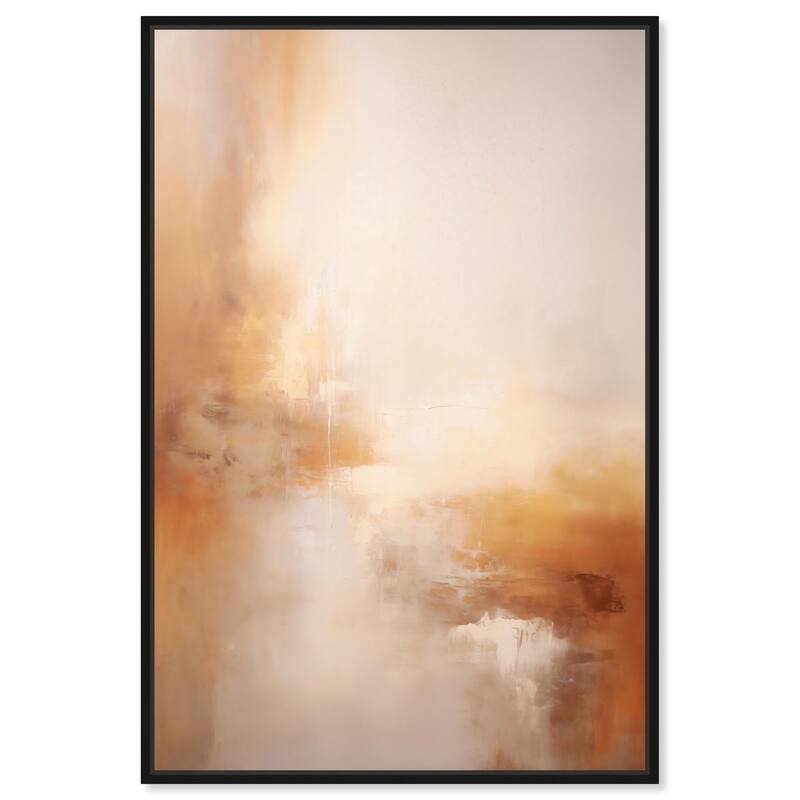 Dusky Dunes Canvas by Art Remedy - 24" x 36" - Black