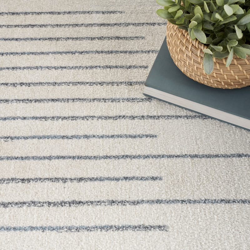 Nourison Astra Machine Washable Striated Area Rug