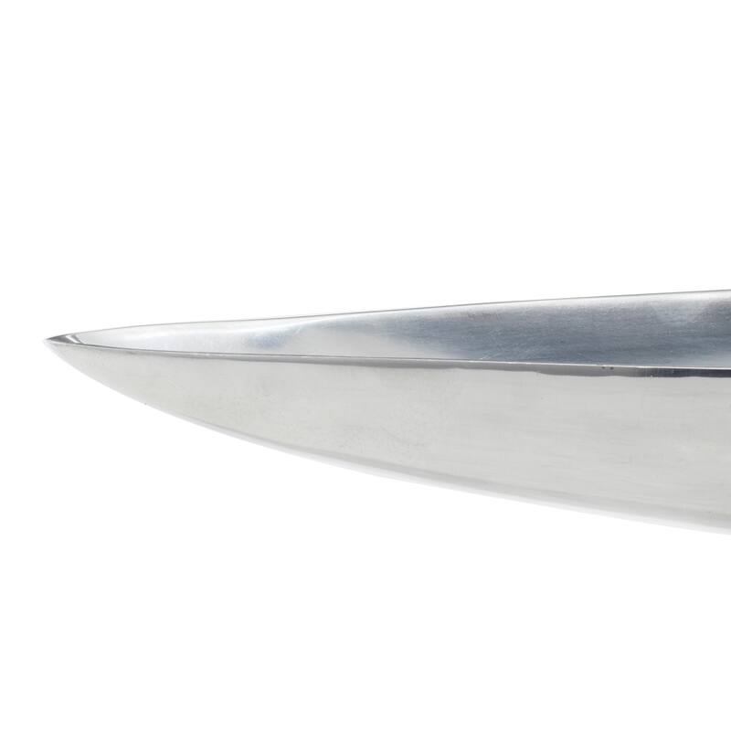 Silver Aluminum Metal Living Room Decor Tray