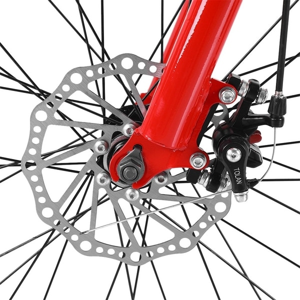 Dual disc deals brake bike