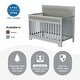 preview thumbnail 16 of 16, Certified Baby Safe Crib, Pine Solid Wood, Non-Toxic Finish