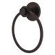 preview thumbnail 24 of 28, Allied Brass Mercury Collection Towel Ring with Dotted Accent Antique Bronze