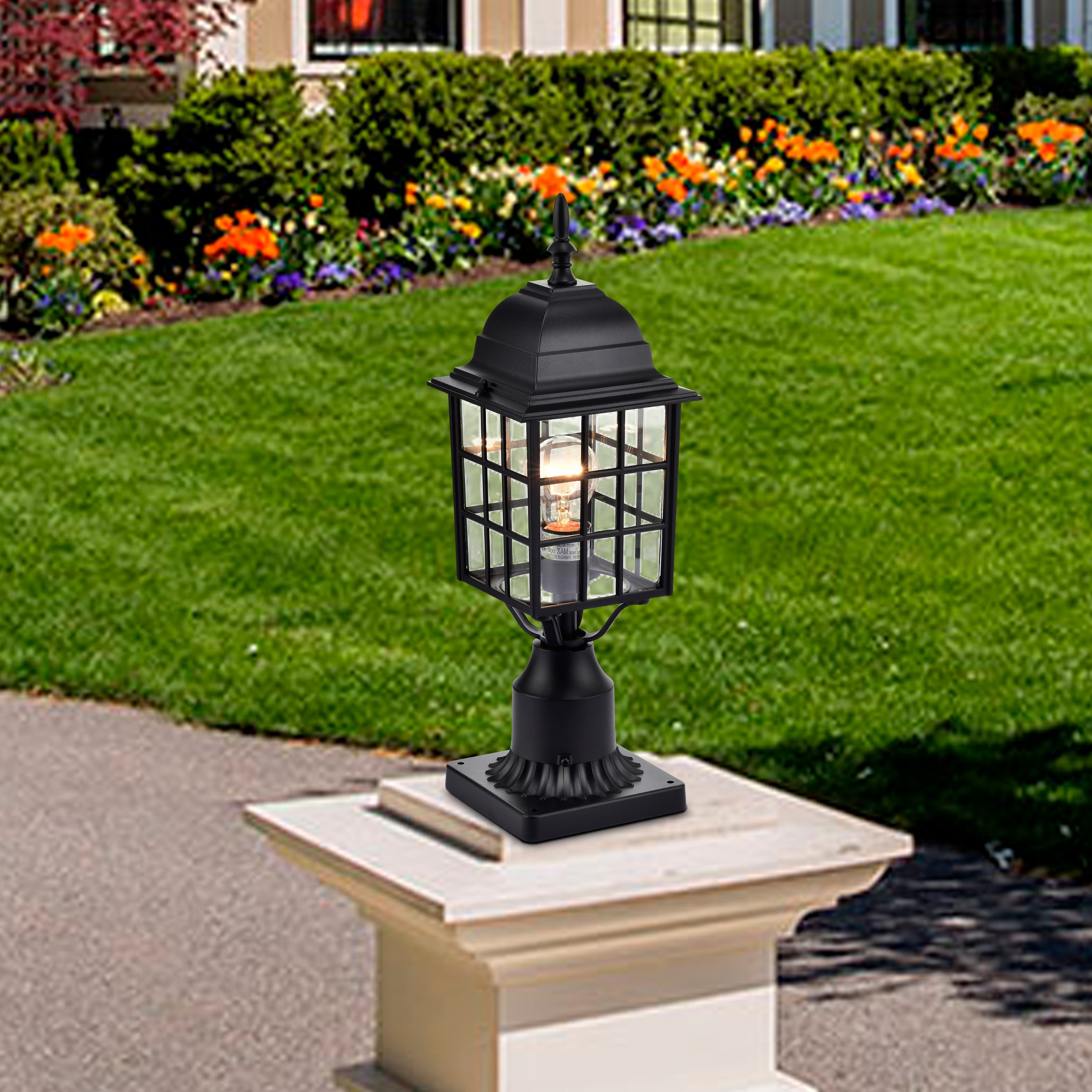 Hardwired post cap lights cheap