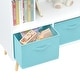 preview thumbnail 8 of 34, Kids bookcase with Collapsible Fabric Drawers，Made of High-Density MDF - Easy Setup