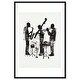 preview thumbnail 1 of 60, Bebop II Black Art Canvas Print by Art Remedy Black - 10" x 15"