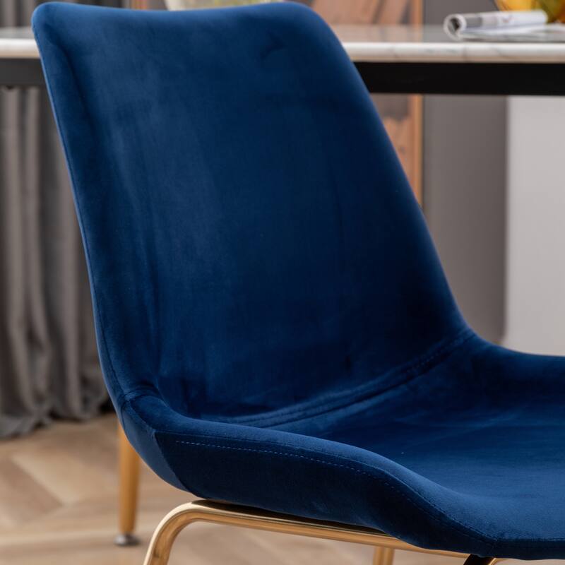 Modern Velvet Dining Chair for Dining Room, Set of 2