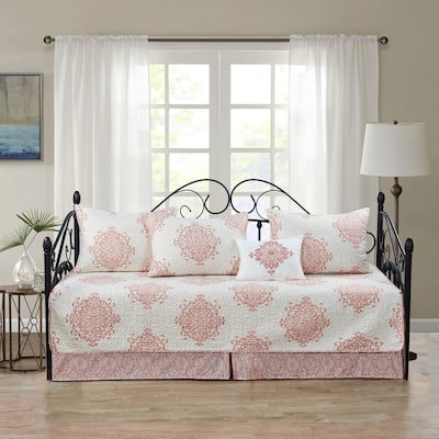 Serenta 6 Piece Cotton Blend Daybed Bedspread Coverlet Set - 75" x 39"