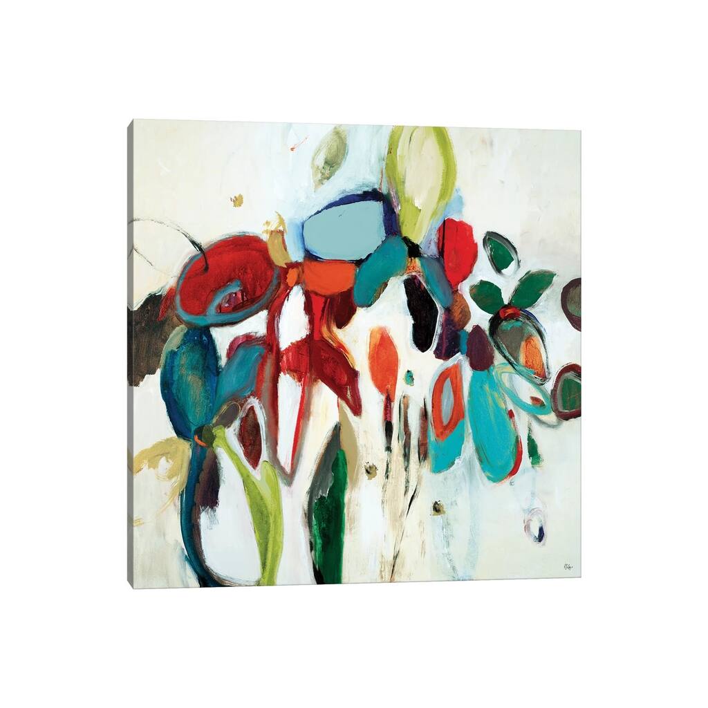 iCanvas "Floral Hints" by Lisa Ridgers Canvas Print