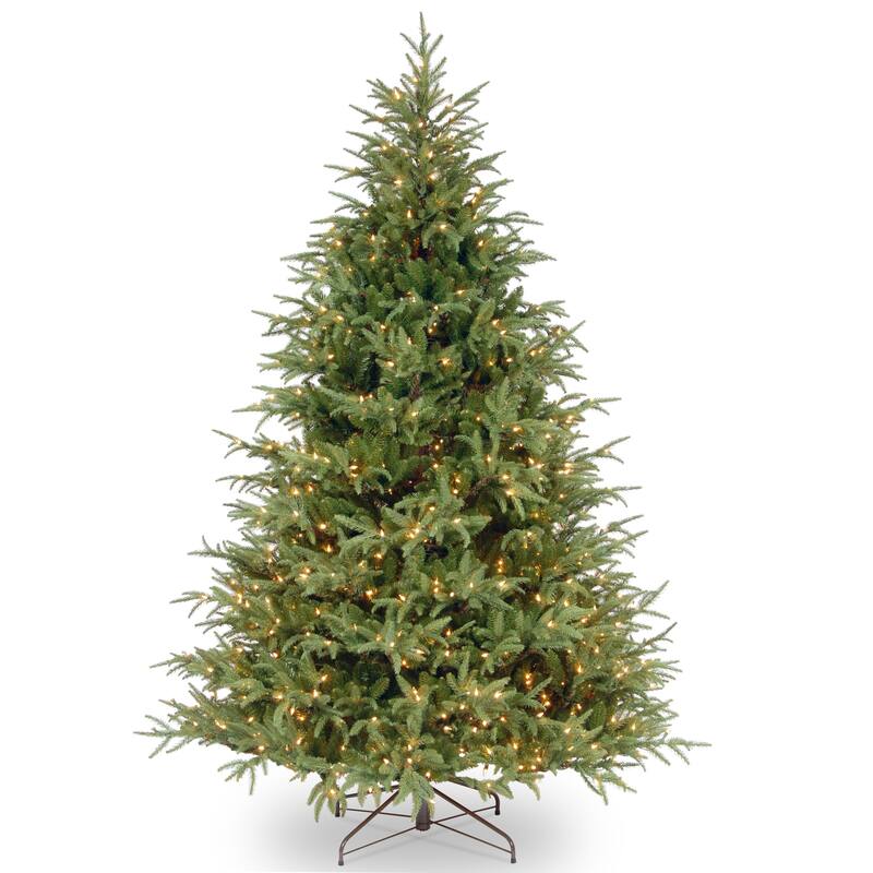 National Tree Company 6.5 ft. Fraser Grande Tree with Dual Color LED Lights - 6.5 Foot