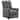vidaXL Recliner Light Gray Fabric - 29.1" x 38.9" x 40.1"