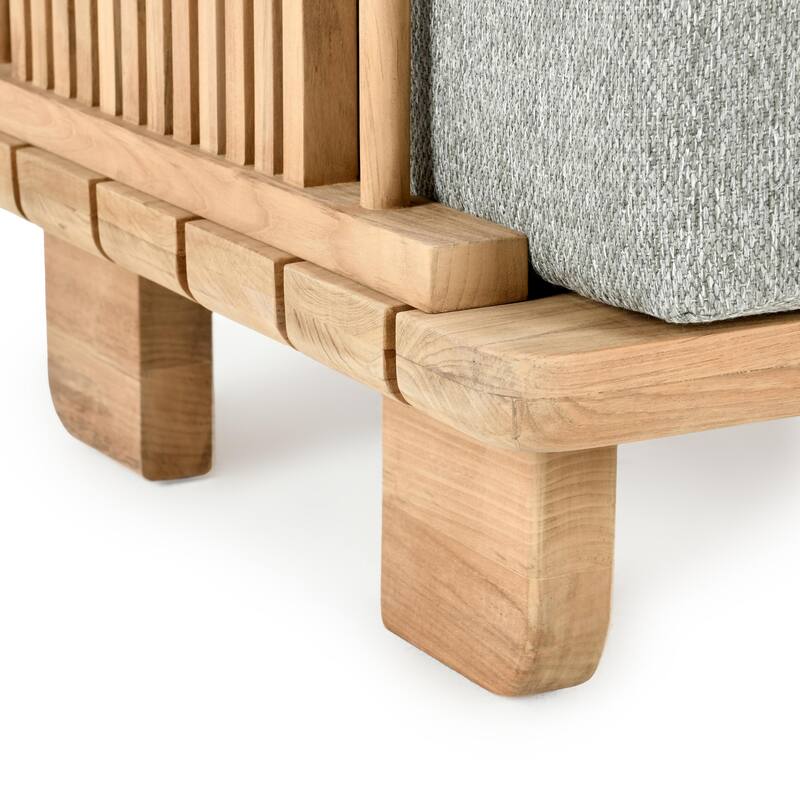 Classic Home Hudson Teak Wood Outdoor Accent