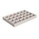 preview thumbnail 8 of 9, ClosetMaid Gray Velvet 3-Piece Jewelry Tray Set
