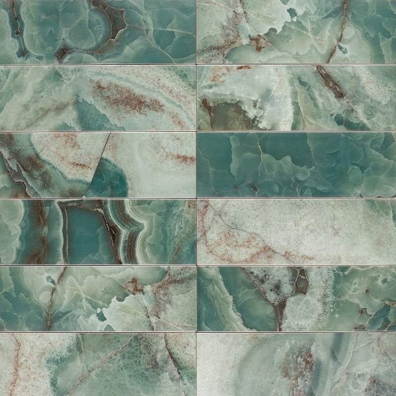 Isla 4x12 Glossy Ceramic Subway Tile - Wall, Backsplash