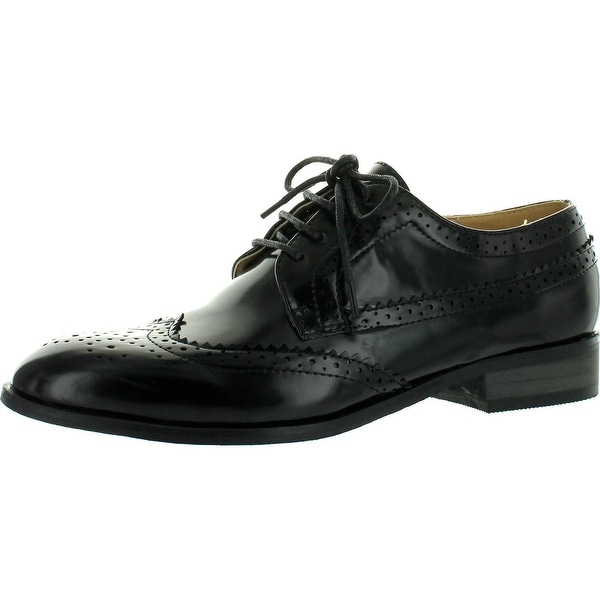 Shop Miim Fiona-02 Women's Classic Wingtip Cut Out Oxford ...