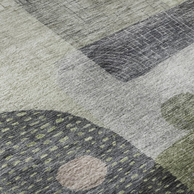 Premium Washable Super Soft Modern Retro Mayfield Rug