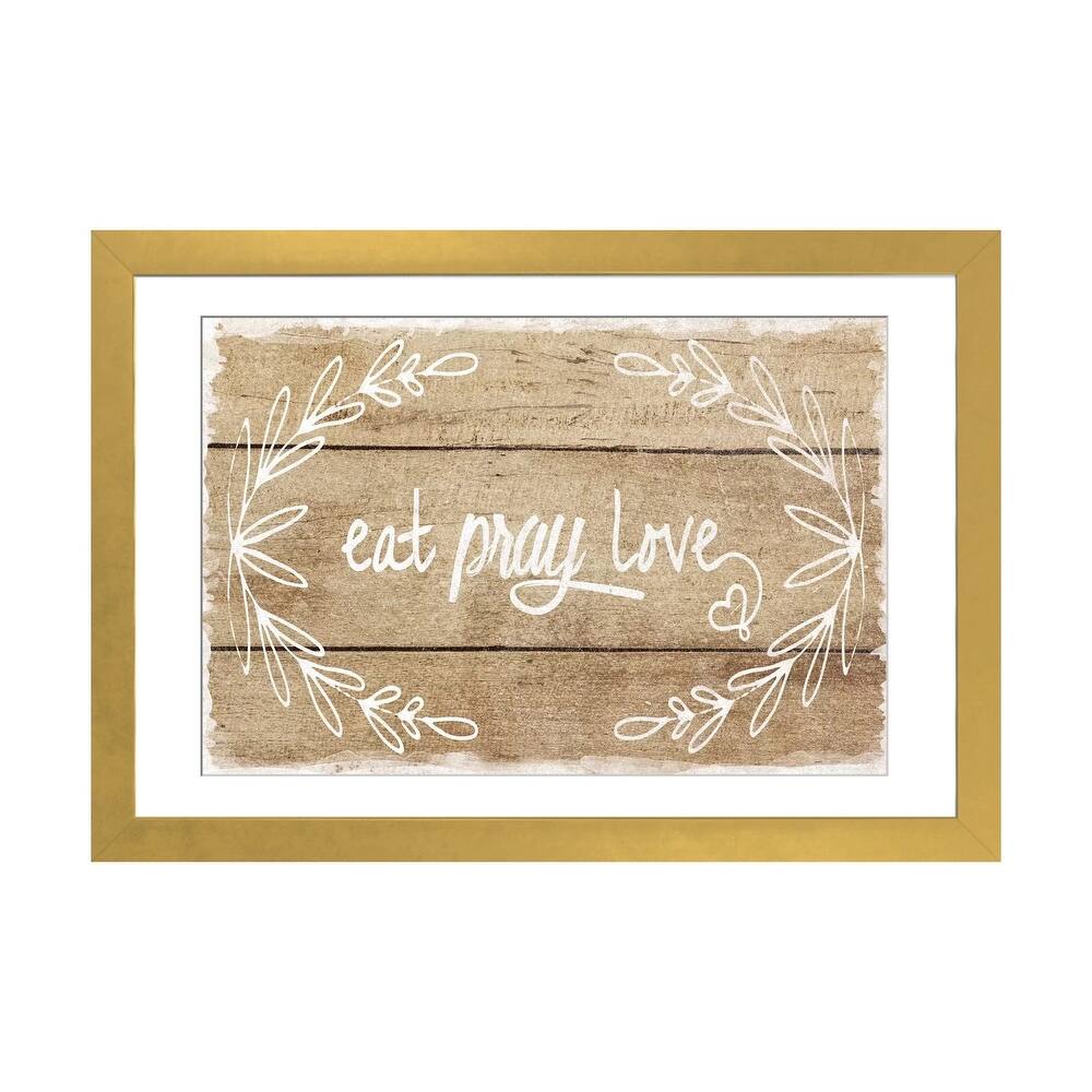 iCanvas "Eat, Pray, Love" by Amanda Murray