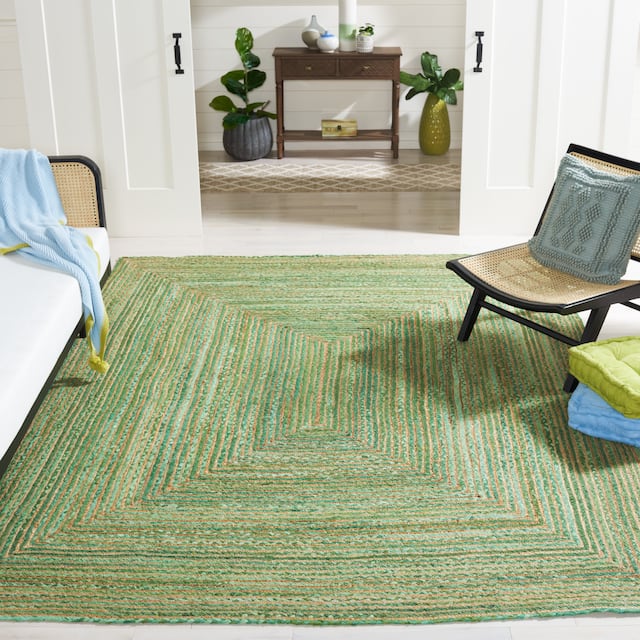 SAFAVIEH Handmade Cape Cod Marget Boho Coastal Jute Rug
