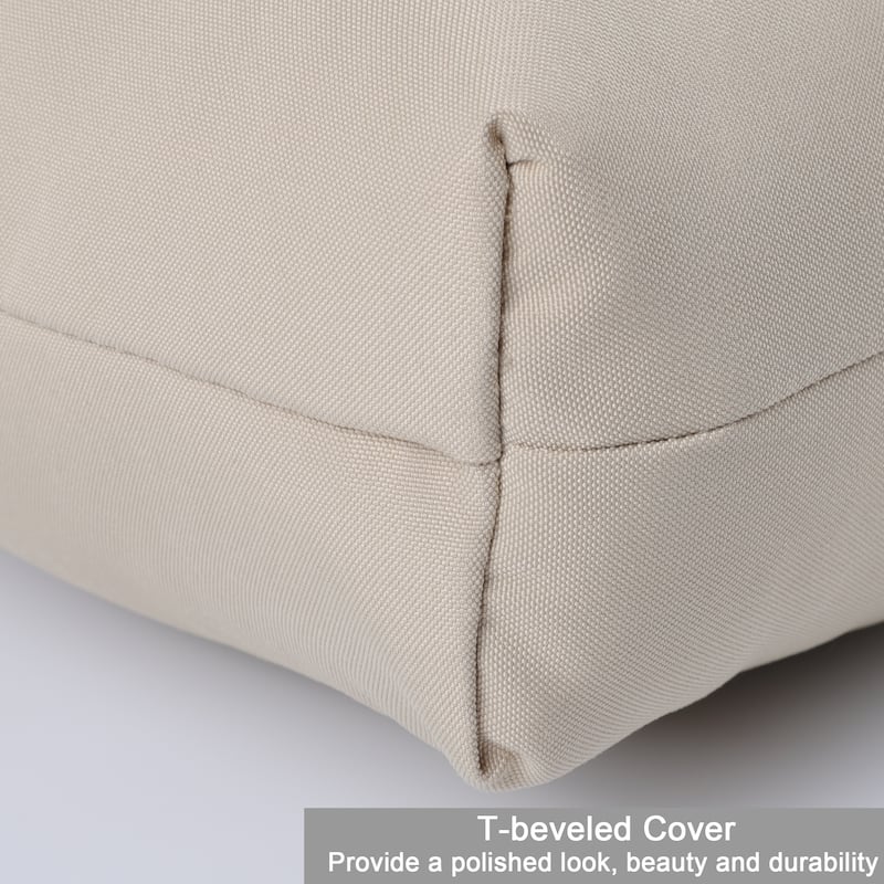 2 Pcs Set High Back Patio Chair Cushions,Tufted Rocking Chair Cushions,Cushions For Garden Porch Home Office Chair Use