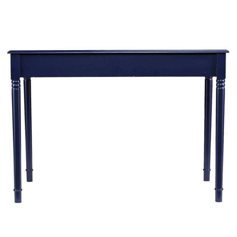 42.75" Navy Blue Writing Desk