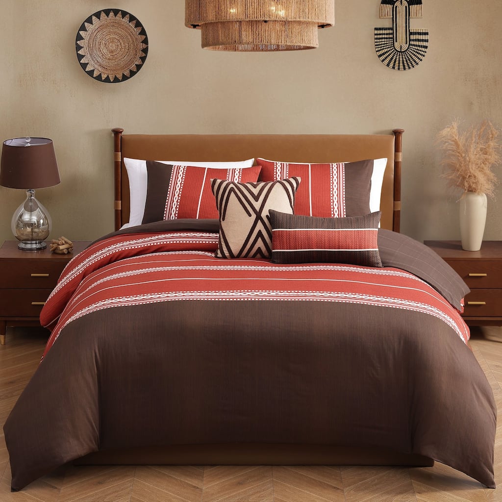 Bebejan Terra Spice 5 Piece Reversible Comforter Set