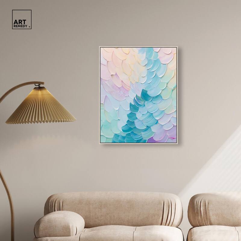 Mermaid Scales Canvas by Art Remedy
