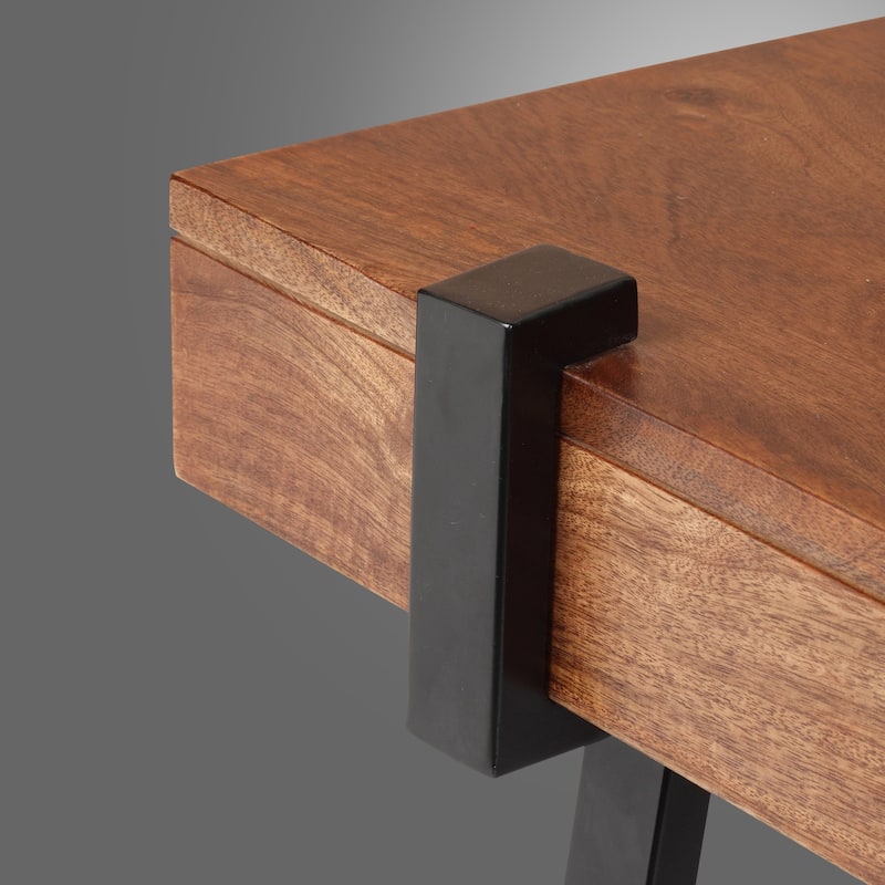 Miller Wooden Coffee Table with Open Legs - 46" x 23.5" x 18.5"