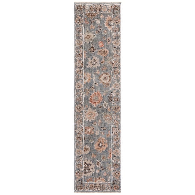 Lauren Ralph Lauren Yehudit Transitional Rug - Blue - 2' x 8' Runner