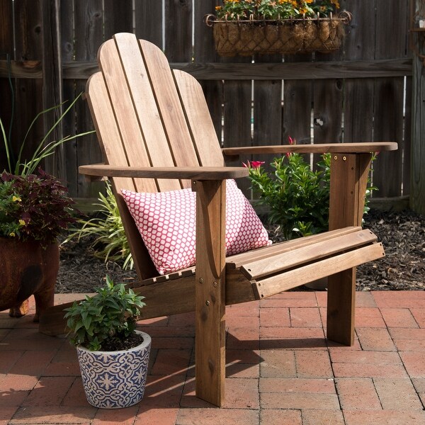 Natural shop adirondack chairs