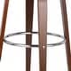 preview thumbnail 12 of 10, Wooden High Swivel Barstool Counter Stool Dining Chair Reception Chair