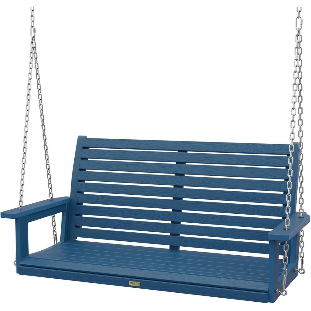 WINSOON 55" All Weather HIPS Outdoor Porch Swing