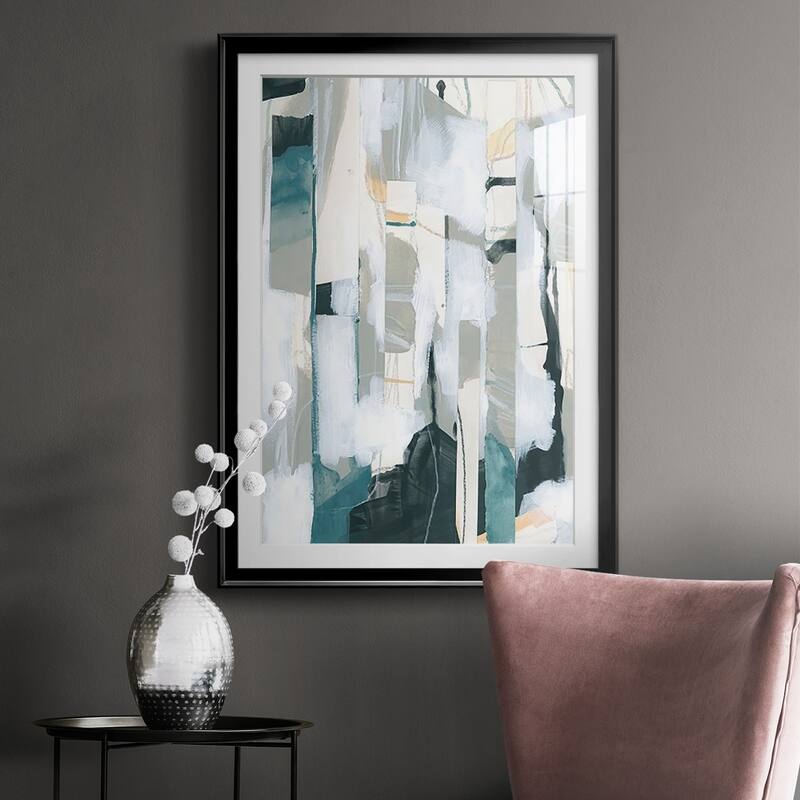 Sea Cavern Strata I Premium Framed Print - Ready to Hang