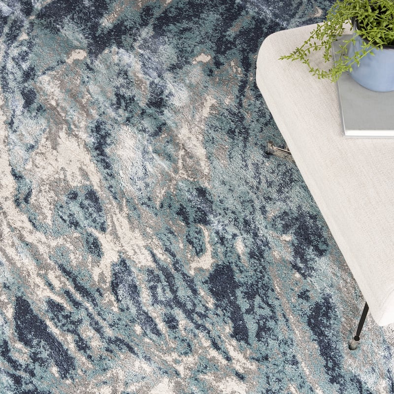 American Manor Contemporary Abstract Area Rug